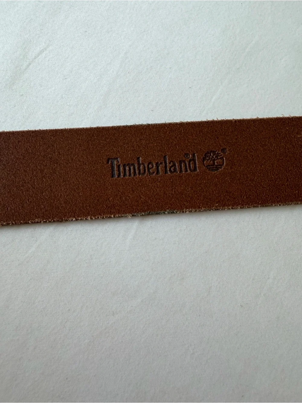 Timberland Brown Genuine Leather Belt Men’s Size 38